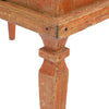 Swedish Rococo Table with Red Paint