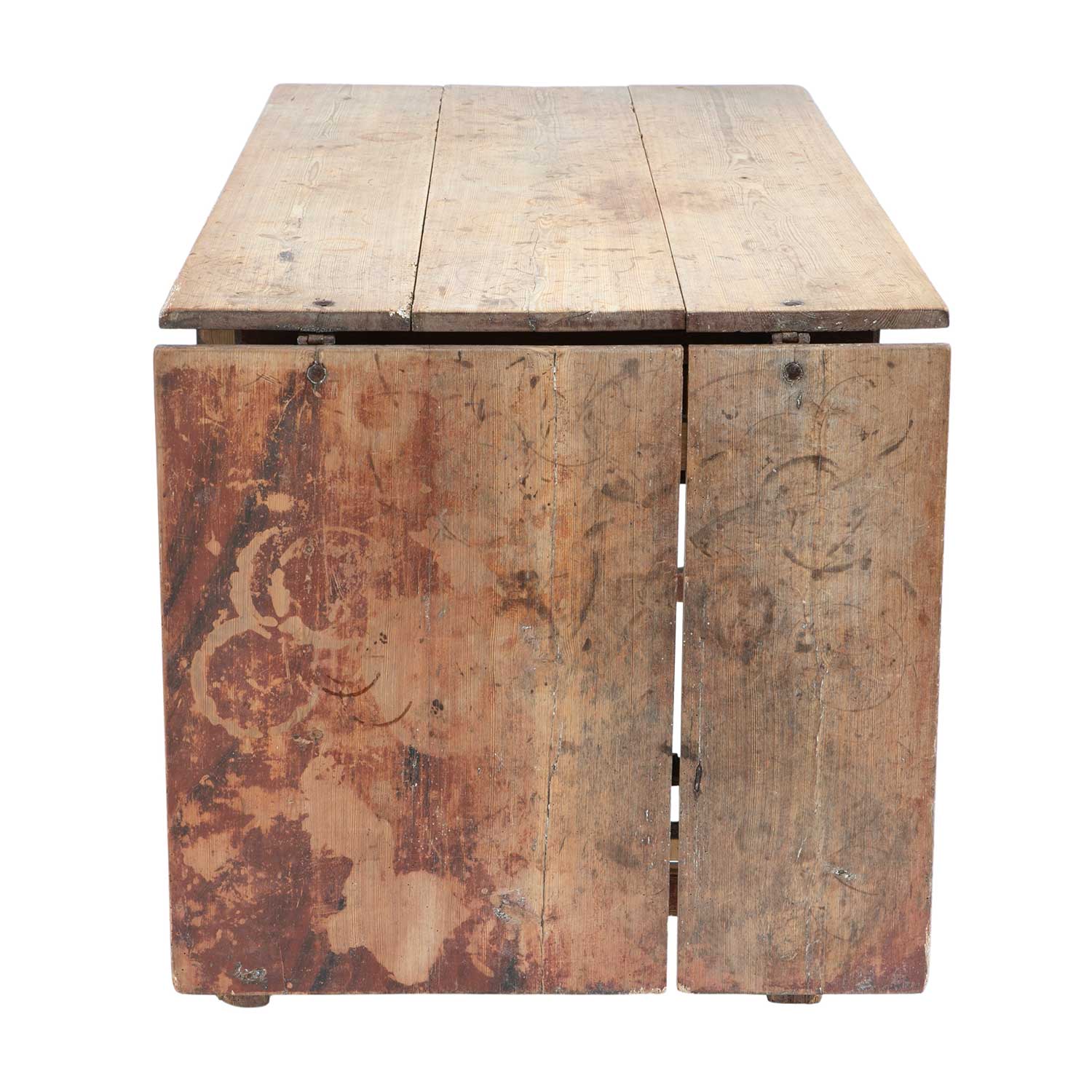 Swedish Farm Table with Drop Leaf Eleish Van Breems Home