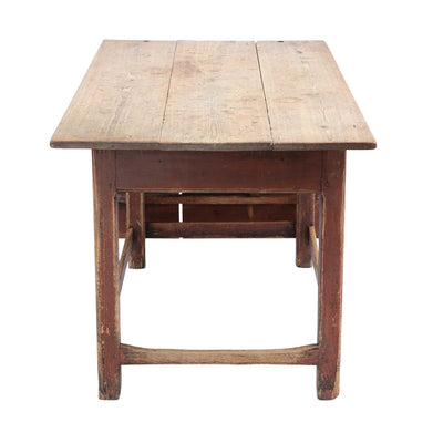 Swedish Farm Table with Drop Leaf