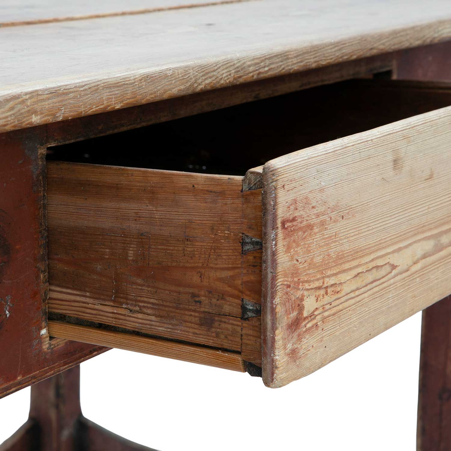 Swedish Farm Table with Drop Leaf Eleish Van Breems Home