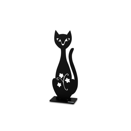 Metal Cat Sculpture