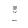 Metal Single Rose Scupture