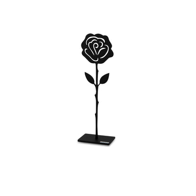 Metal Single Rose Scupture