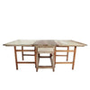 19th C. Swedish Dropleaf Table Eleish Van Breems Home