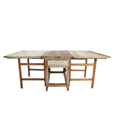 19th C. Swedish Dropleaf Table Eleish Van Breems Home