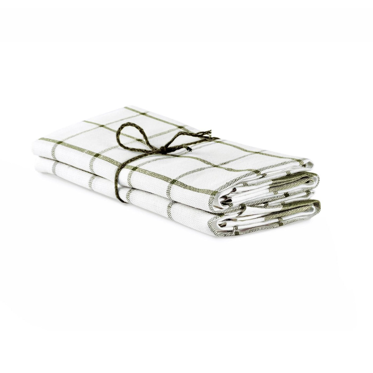 Windowpane Linen Tea Towels S/2 Eleish Van Breems Home