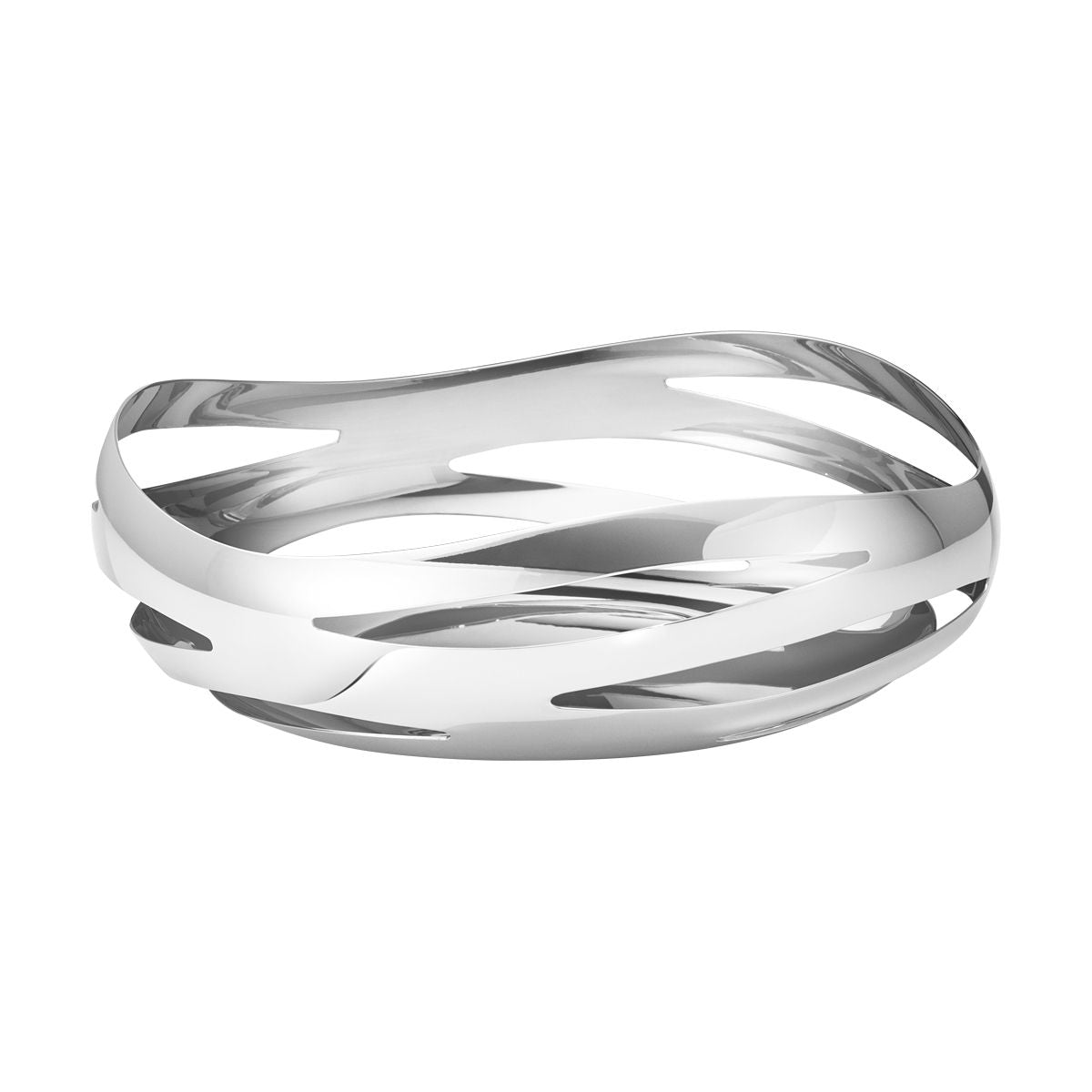 Georg Jensen Cobra Stainless Steel Bread/Fruit Basket Eleish Van Breems Home