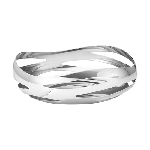 Georg Jensen Cobra Stainless Steel Bread/Fruit Basket