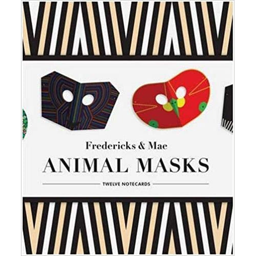 Fredericks & Mae Animal Mask Notecards