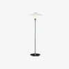 Louis Poulsen PH Glass Floor Lamp, Chrome Plated