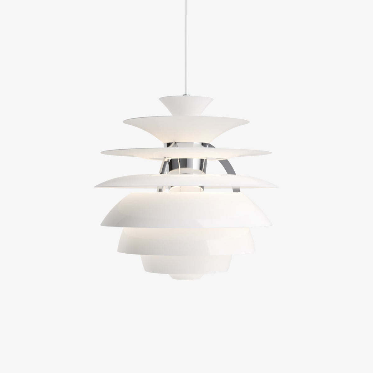 Louis Poulsen PH Snowball Chandelier Eleish Van Breems Home