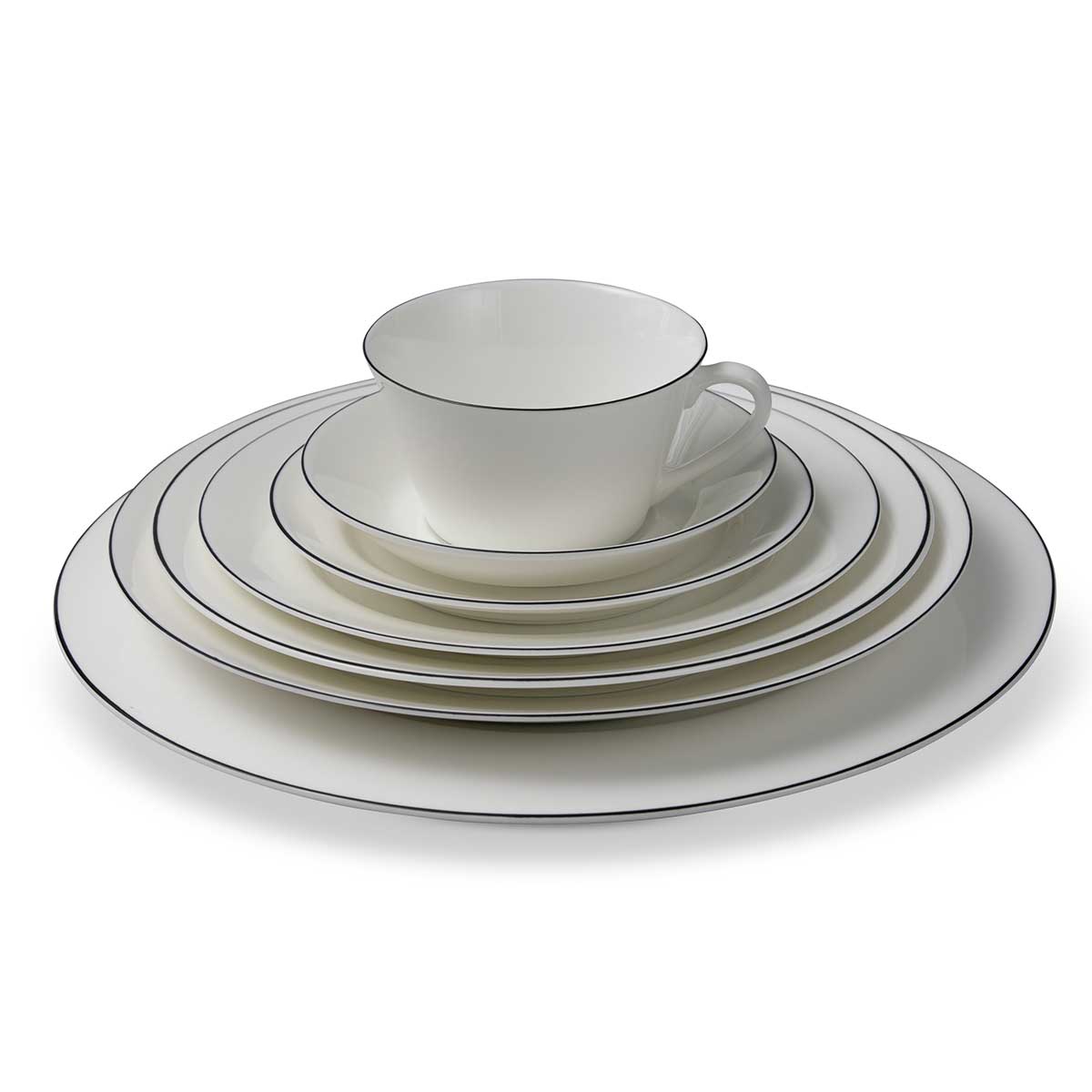 Natur Porcelain Charger Plate 12 3/4" Eleish Van Breems Home
