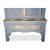 Swedish Gustavian Blue Painted "Allmoge" Dome Topped Cupboard Eleish Van Breems Home