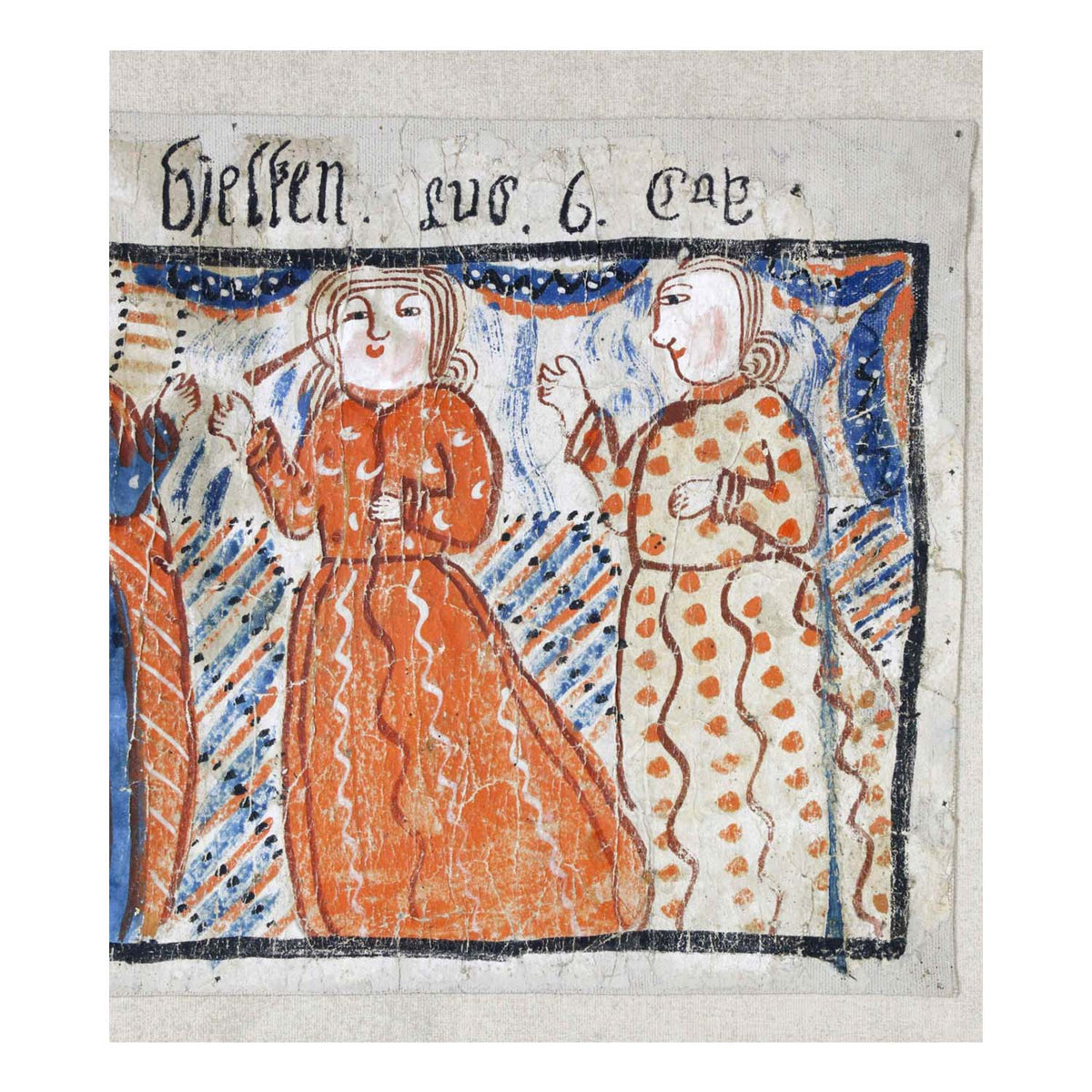 Swedish Folk Art Bonad, circa 1820 Eleish Van Breems Home