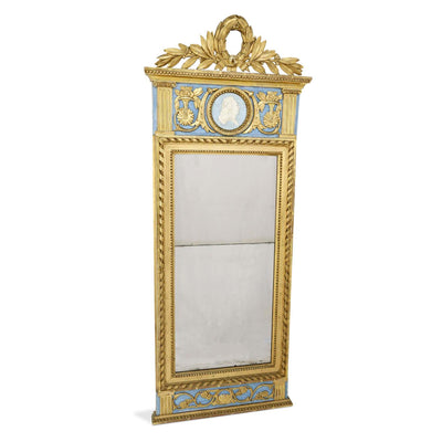 Swedish Gustavian Pier Mirror, circa 1790 Nan