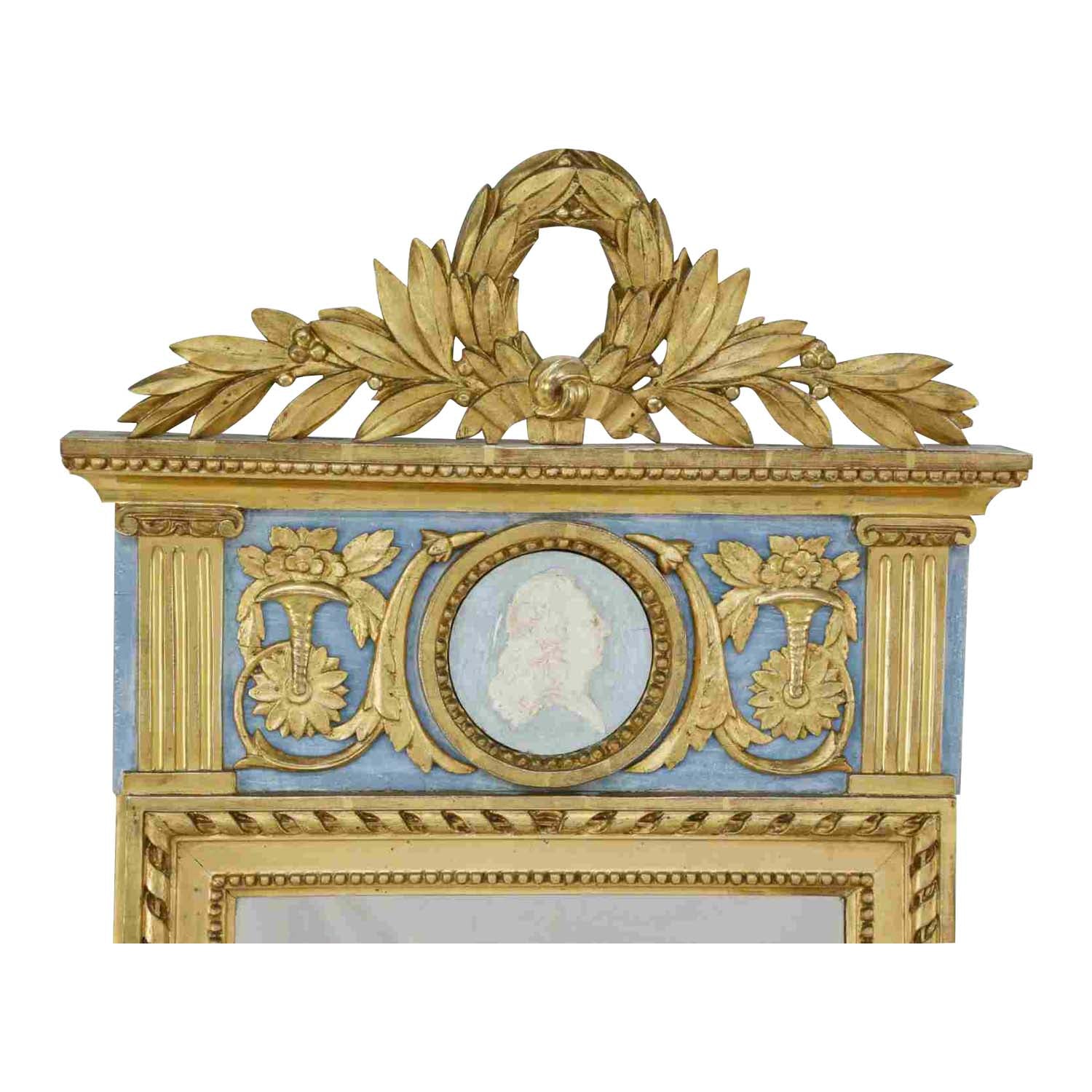 Swedish Gustavian Pier Mirror, circa 1790 Nan Eleish Van Breems Home