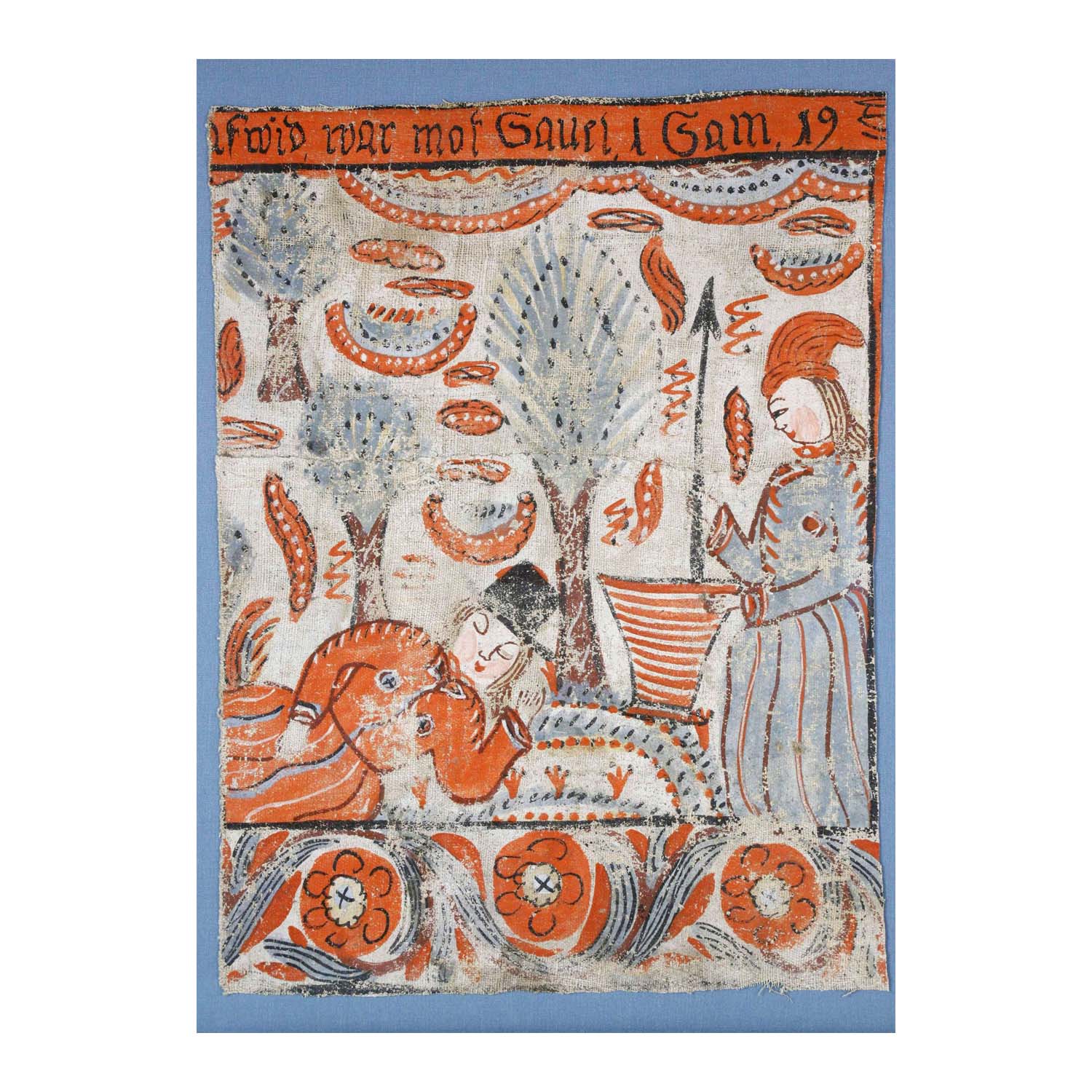 Swedish Folk Art Bonad, circa 1820 Eleish Van Breems Home