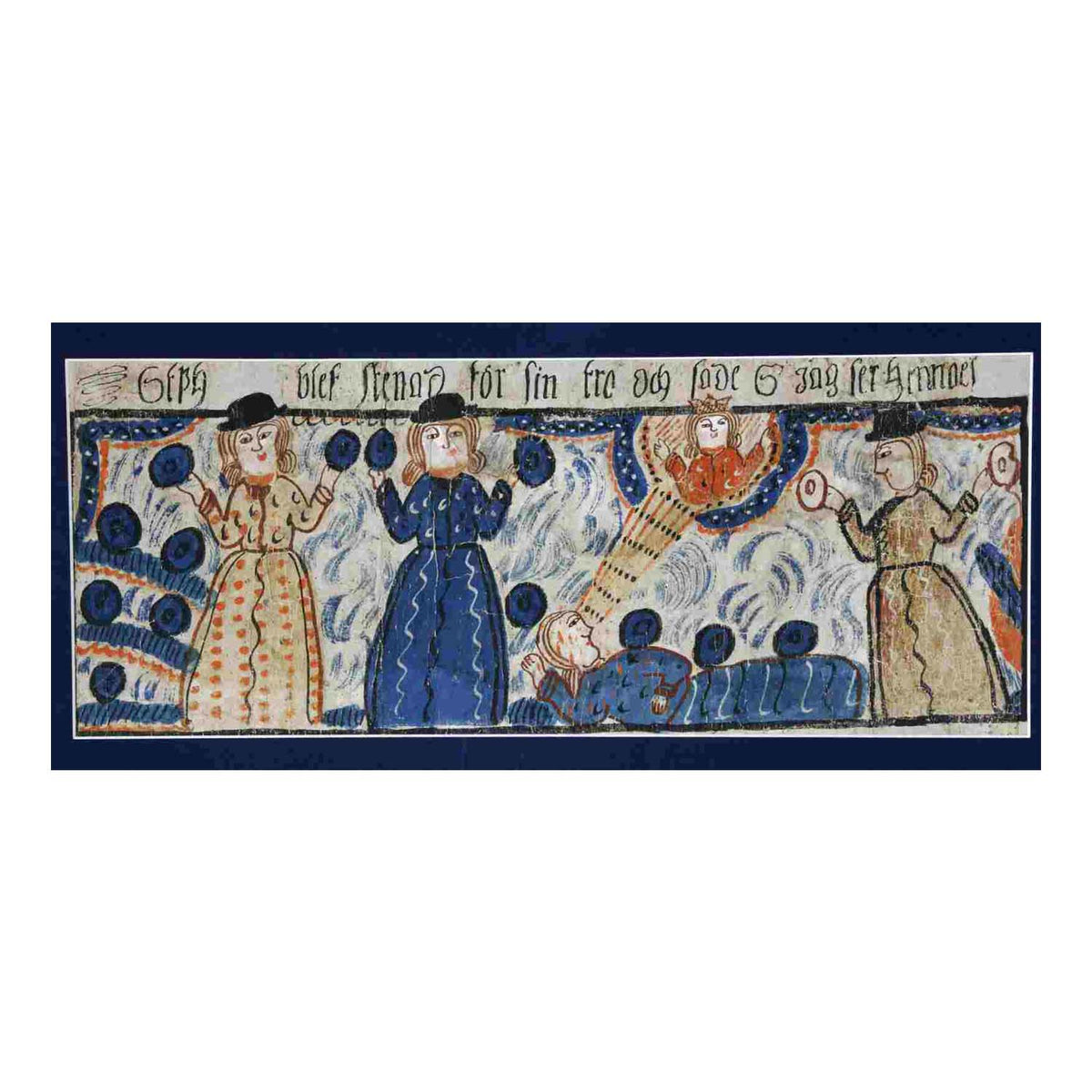 Swedish Folk Art Bonad, circa 1820 Eleish Van Breems Home