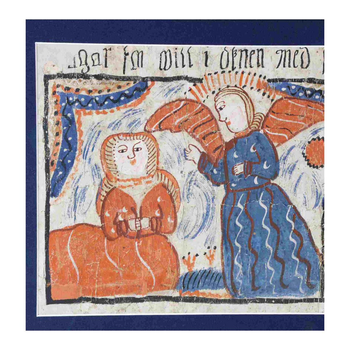 Swedish Folk Art Bonad, circa 1820 Eleish Van Breems Home