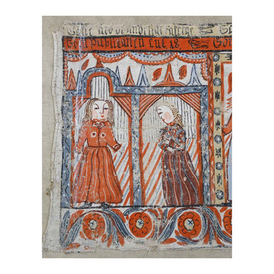 Swedish Folk Art Bonad, circa 1820