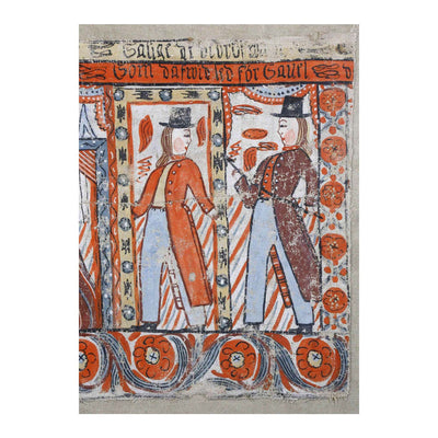Swedish Folk Art Bonad, circa 1820
