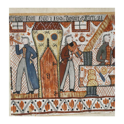 Swedish Folk Art Bonad, circa 1833