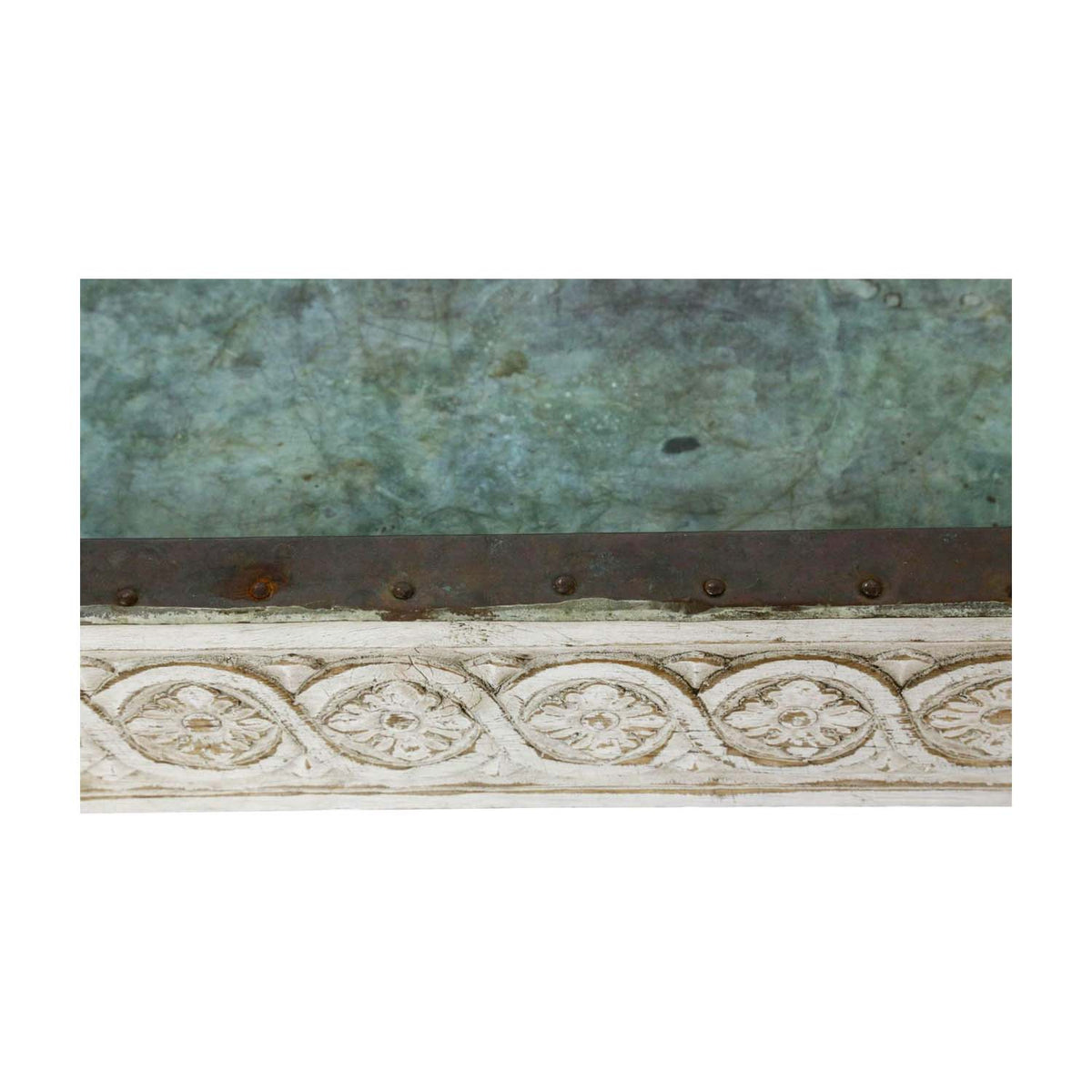 Swedish Gustavian Style Lime Washed Planter, Early 20th Century Eleish Van Breems Home