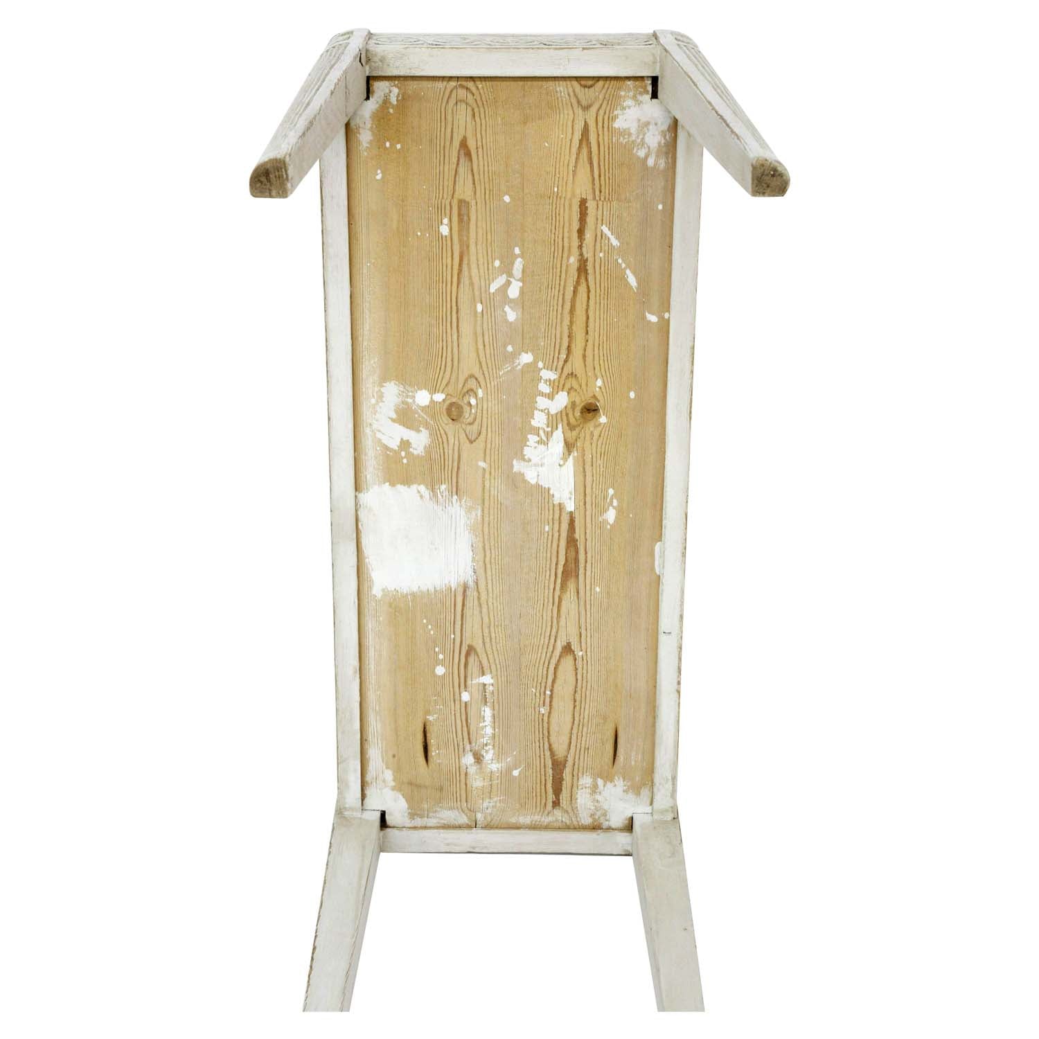 Swedish Gustavian Style Lime Washed Planter, Early 20th Century Eleish Van Breems Home