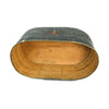 Scandinavian Decorated Oval Band Box, circa 1843