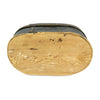 Scandinavian Decorated Oval Band Box, circa 1843