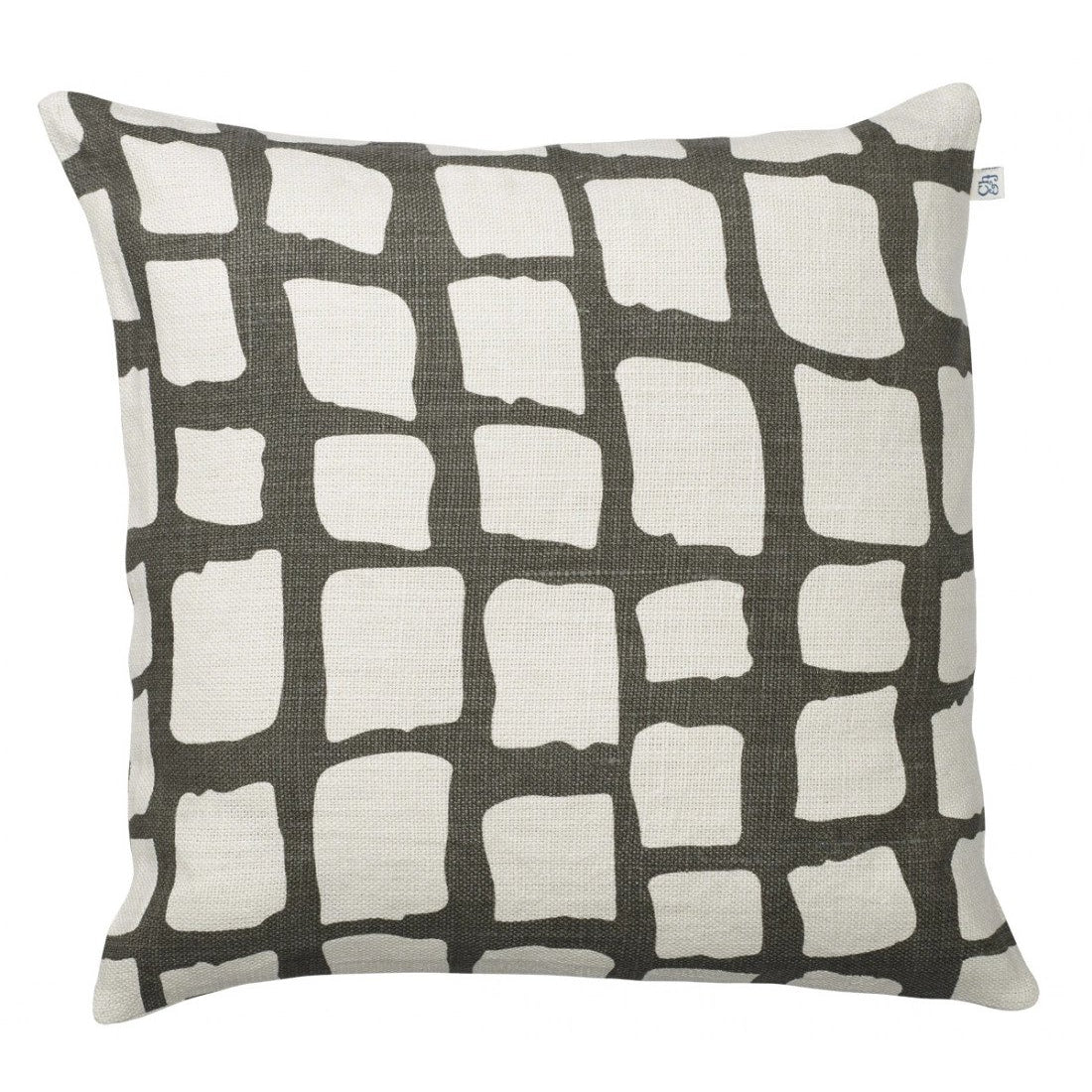 Adi Grey Linen Pillow Eleish Van Breems Home