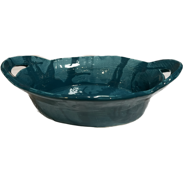 Oval High Serving Dish Eleish Van Breems Home