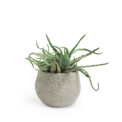 Wool Flower Pot Small