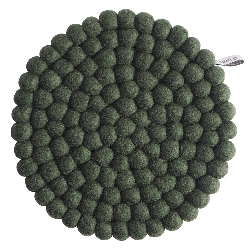 Round Wool Trivet Large Eleish Van Breems Home