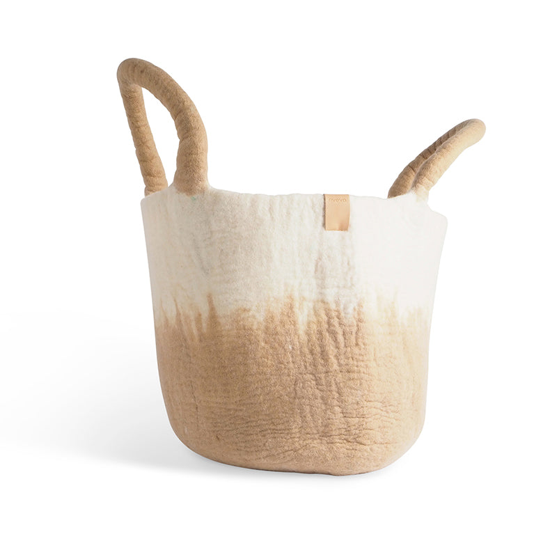 Wool Basket Eleish Van Breems Home
