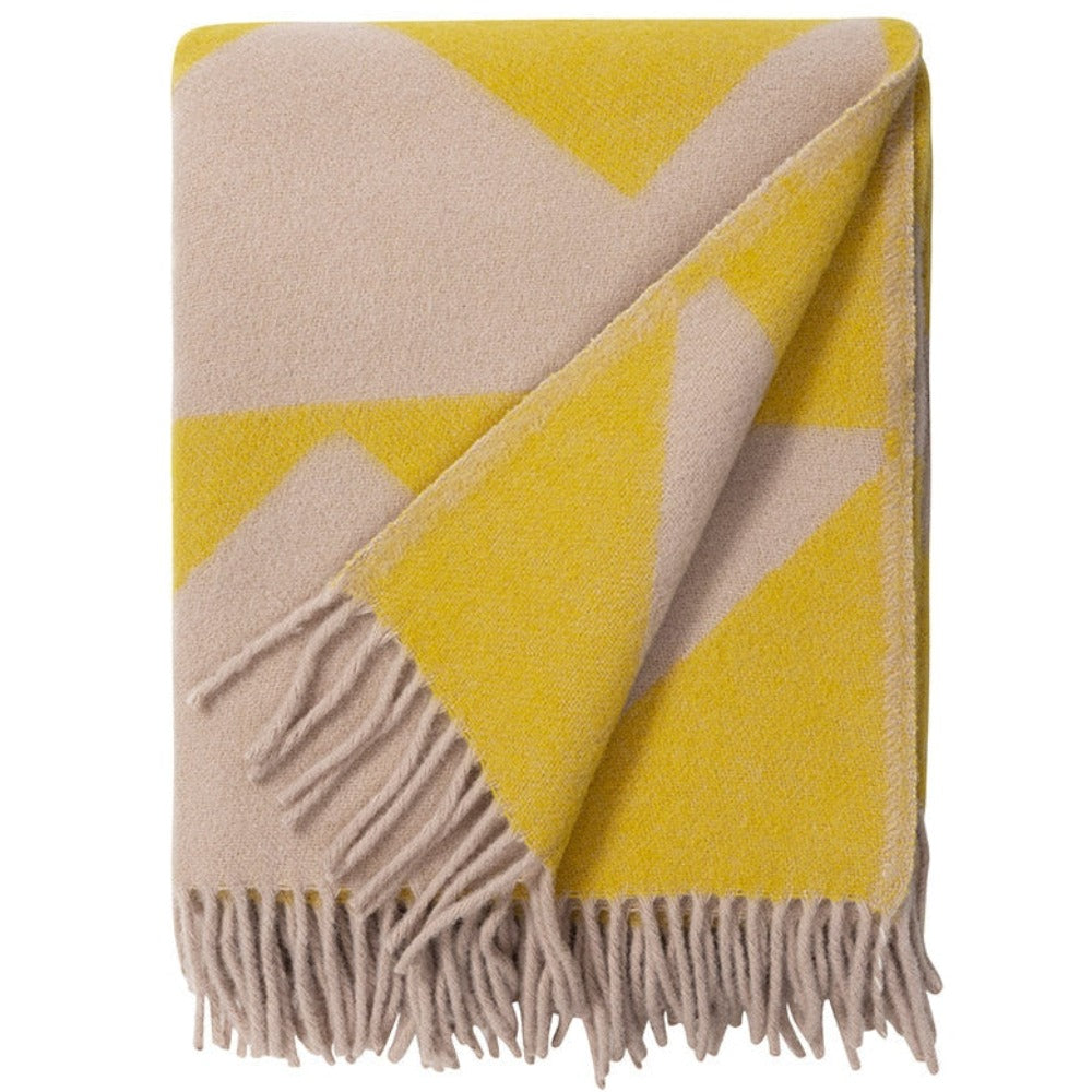 Arctic Sulphur Wool Blanket-Eleish Van Breems Home