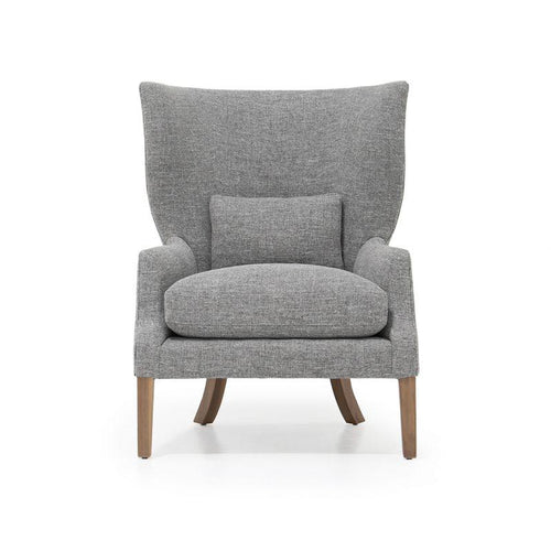 Verellen Celine Wing Chair Ash in Lucy Ink