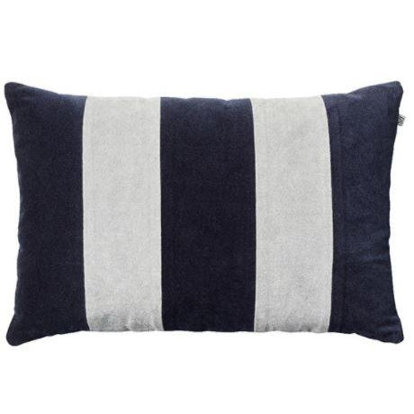 Debra Striped Velvet Pillow