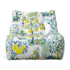 Lido Swivel Outdoor Chair in Citrus Garden Pool