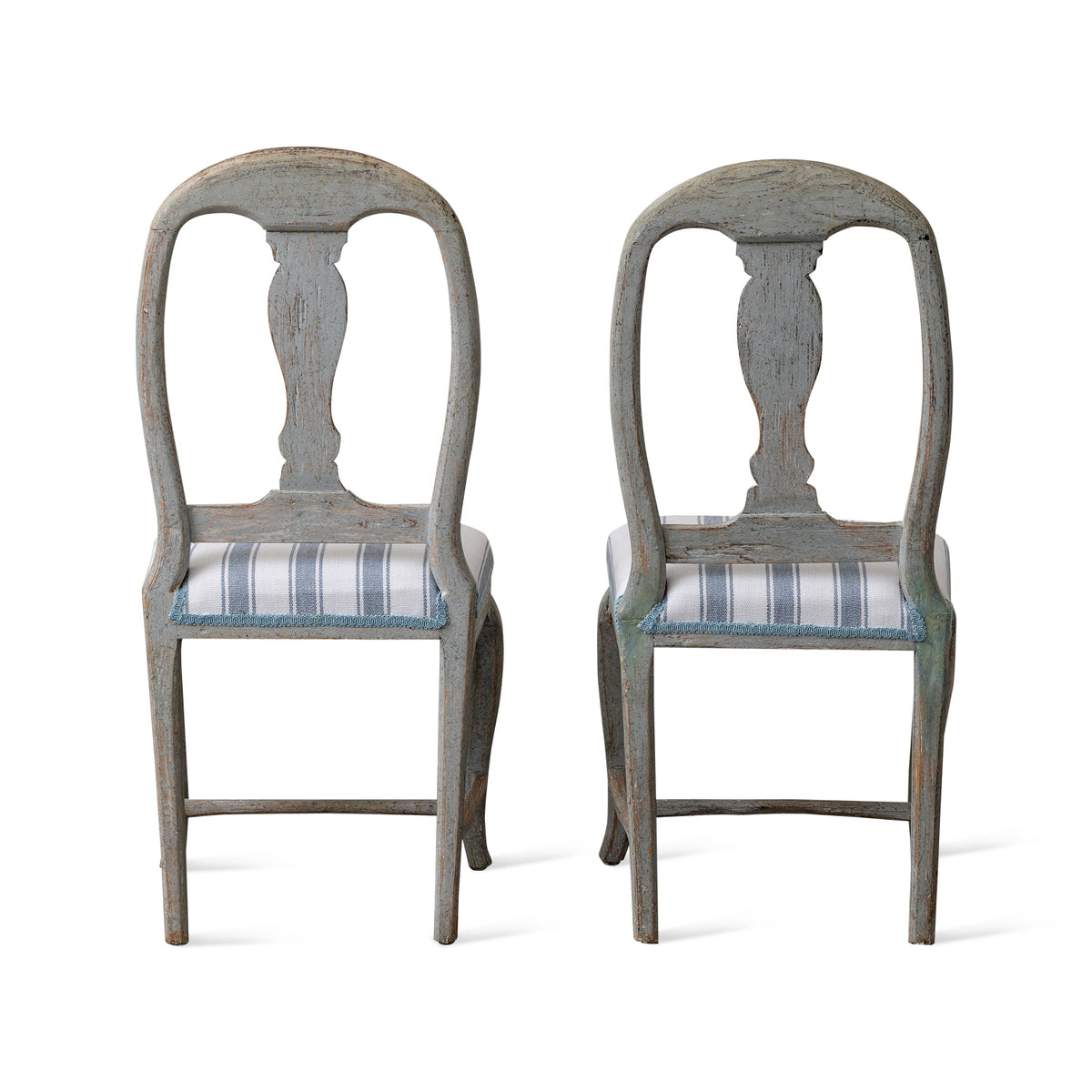 Pair of Swedish Gustavian Side Chairs, Early 19th Century Eleish Van Breems Home