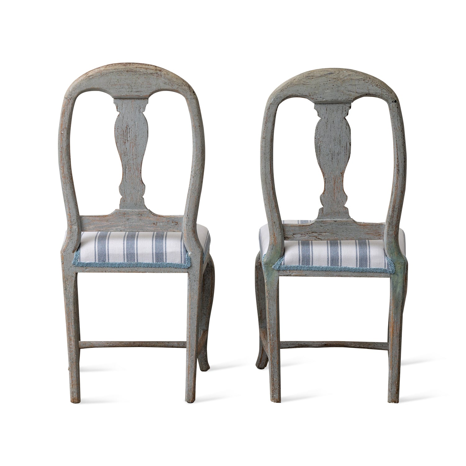 Pair of Swedish Gustavian Side Chairs, Early 19th Century Eleish Van Breems Home