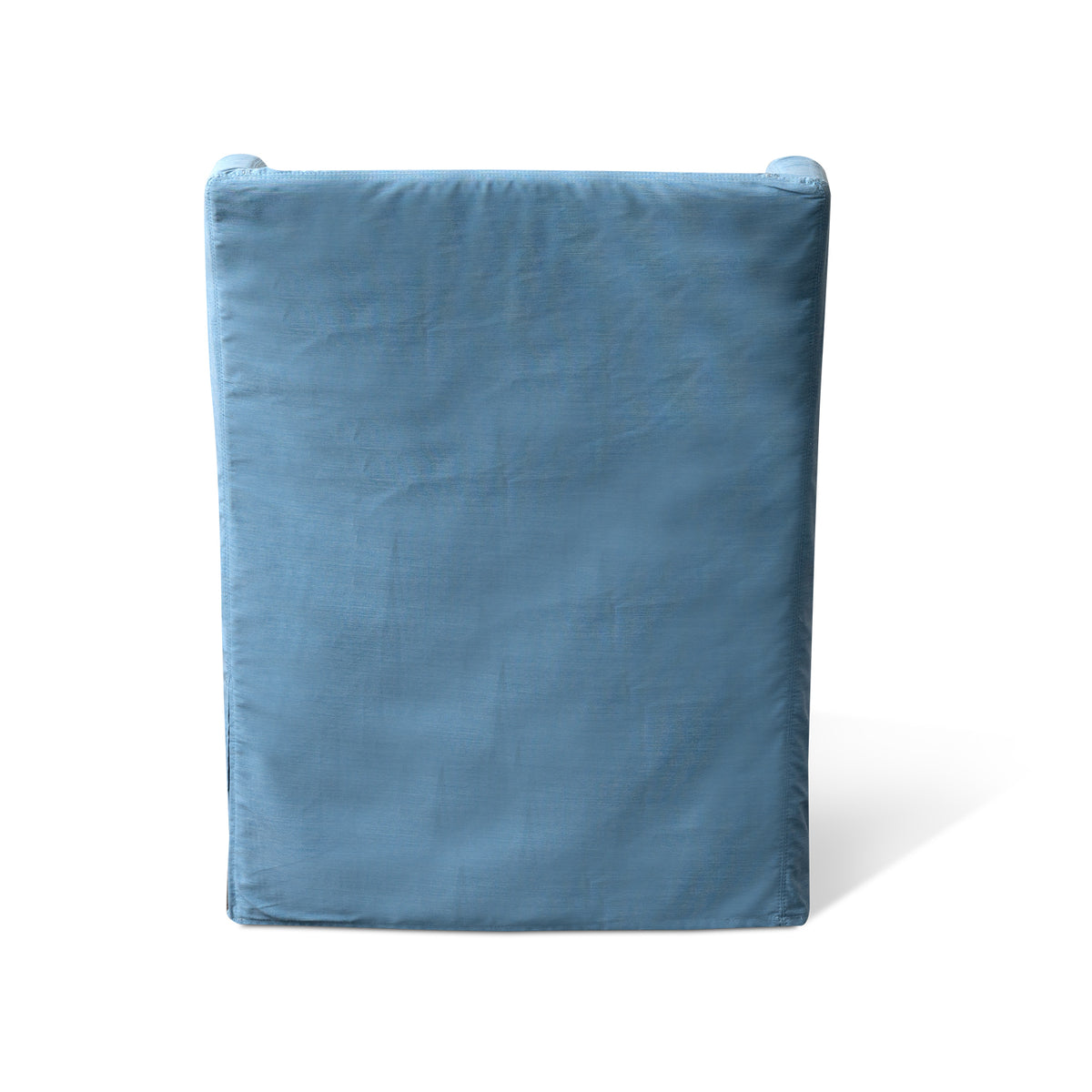 Lotus Outdoor Swivel Chair in Davenport Blue Eleish Van Breems Home