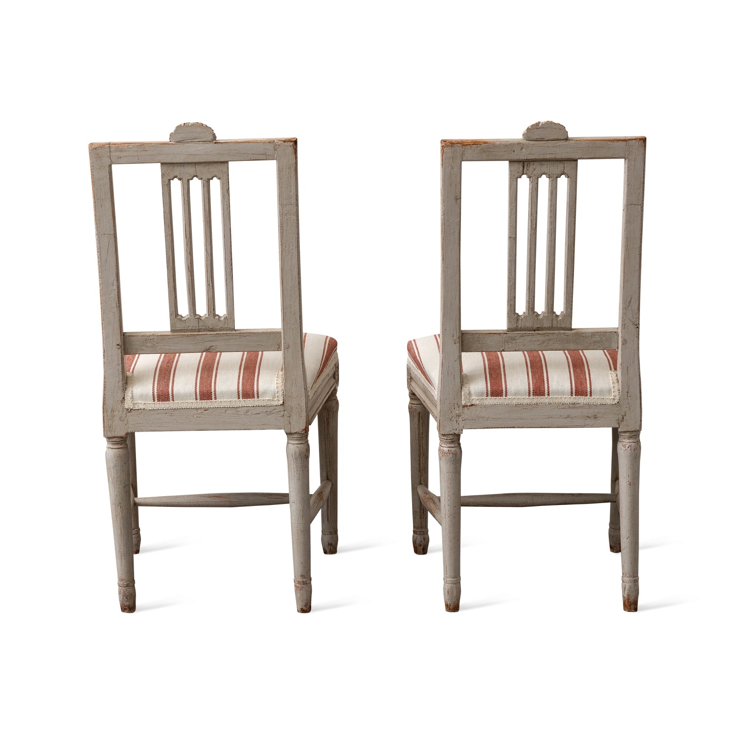 Pair of Swedish Gustavian Side Chairs, Early 19th Century Eleish Van Breems Home