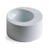 White Melamine Bowl by Enzo Mari For Danese