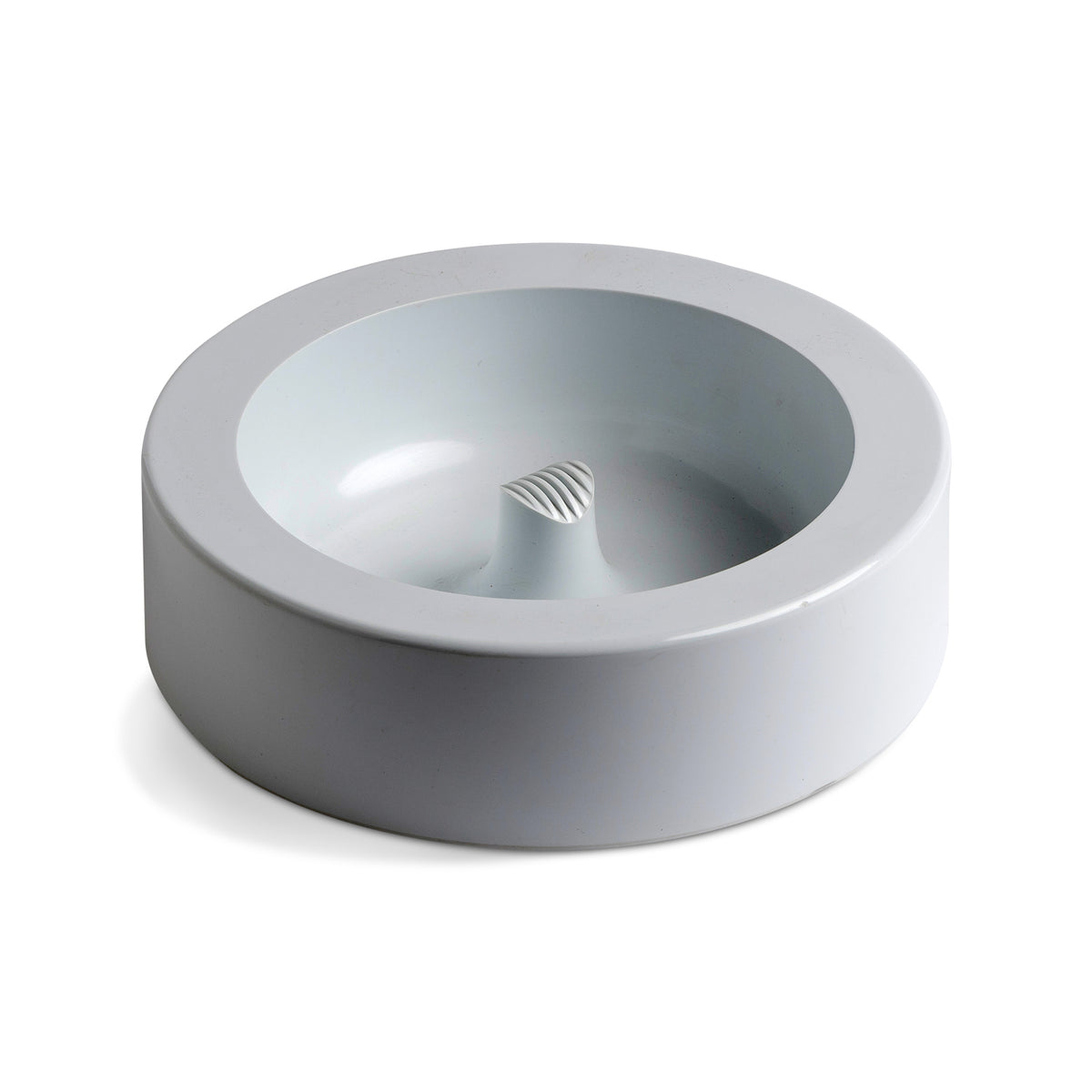 White Melamine Bowl by Enzo Mari For Danese Eleish Van Breems Home