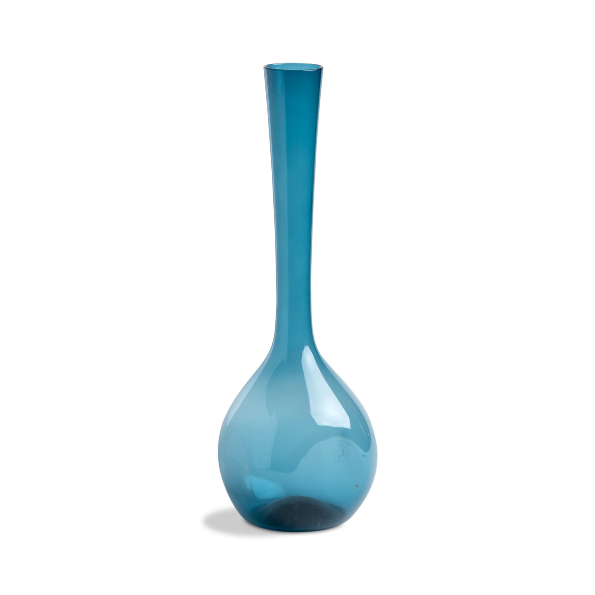 Tall Neck Bottle Vase Peacock Medium Eleish Van Breems Home