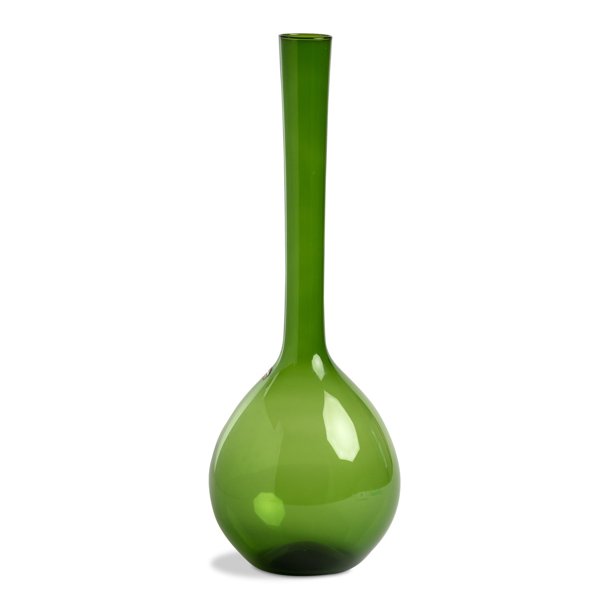 Large Green Arthur Percy Vase for Gullaskurf Eleish Van Breems Home