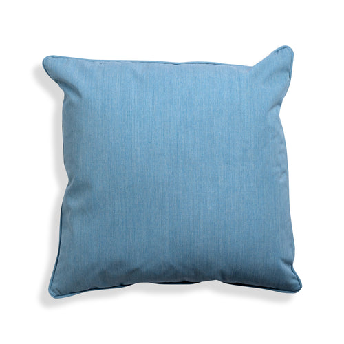 Outdoor Pillow Davenport Blue Self Welt 20x20