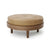 Elly Round Ottoman in Anil Sand Eleish Van Breems Home