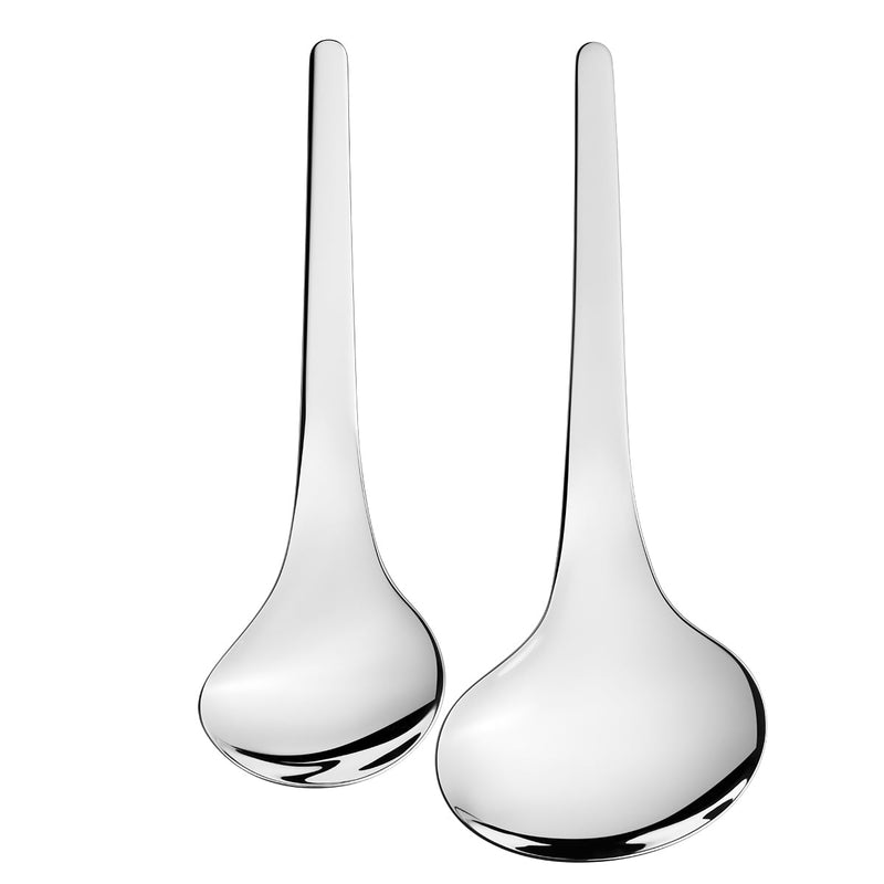 Georg Jensen Bloom Stainless Steel Serving Spoon Set